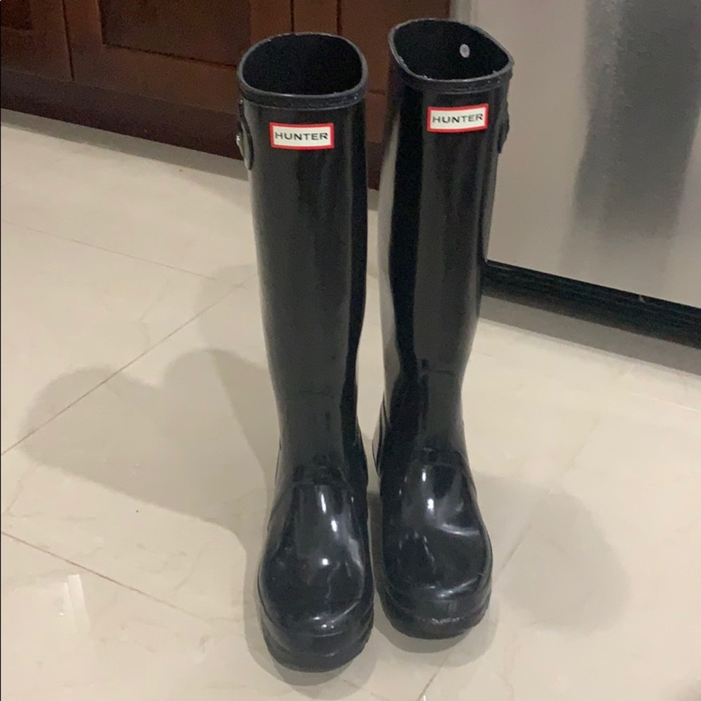 Hunter boots.